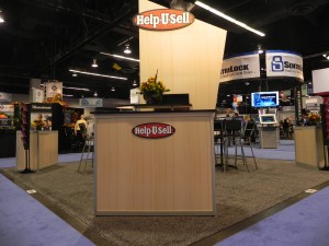 Help-U-Sell Real Estate's booth at Realtors Conference & Expo