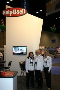 Chris, Dee and Kendra working the Help-U-Sell booth at NAR