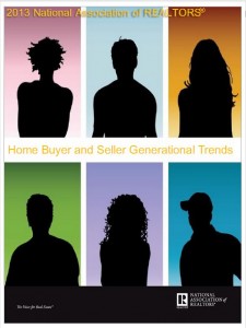 The National Association of Realtors Home Buyer and Seller Generational Trends report
