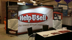 Help-U-Sell Real Estate's booth at Triple Play