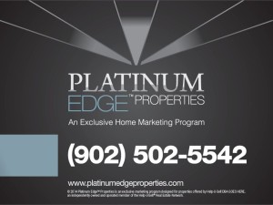 Platinum Edge Properties Sign