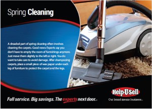 Spring Cleaning Real Estate Marketing Postcard